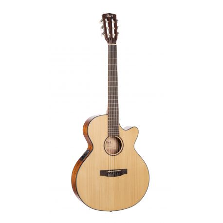 CORT Guitarra acustica de 6 cuerdas CEC3 NS W/BAG.