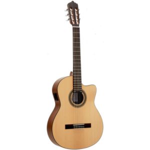 VEELAH Guitarra Clásica  CCTS Cutaway Electrificada