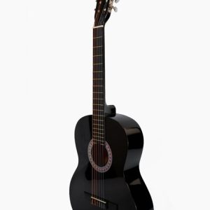 GUITARRA CLÁSICA ROCÍO C16 (3/4) TAMAÑO CADETE 90 CMS NEGRO