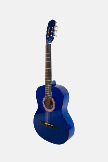 GUITARRA CLÁSICA ROCÍO C16 (3/4) TAMAÑO CADETE 90 CMS AZUL