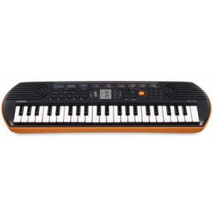 CASIO Teclado de acompañamiento con altavoces SA-76.