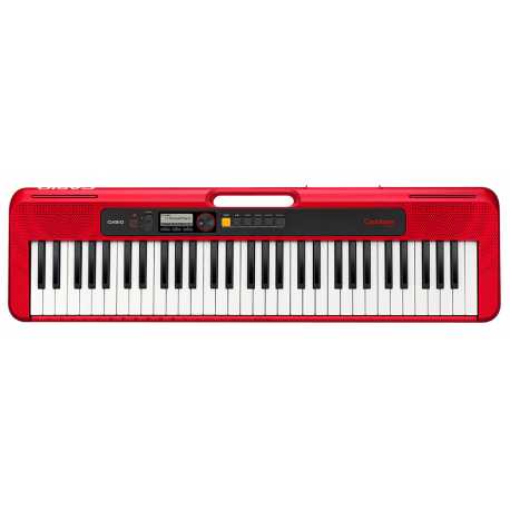 CASIO Teclado de acompañamiento con altavoces CT-S200RD CASIOTONE.