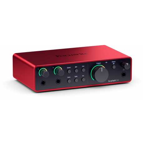 FOCUSRITE Interface de audio usb SCARLETT 2I2 4TH GEN.
