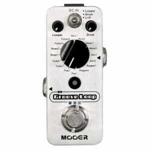 MOOER Pedal de fraseo/looping GROOVE LOOP LOOPER Y DRUMMER.