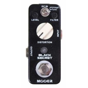 MOOER Pedal de distorsion BLACK SECRET DISTORTION.
