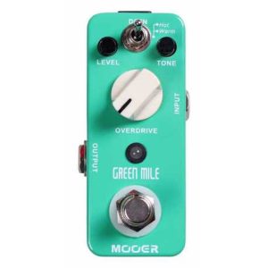 MOOER Pedal de overdrive GREEN MILE OVERDRIVE.