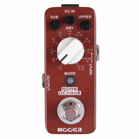 MOOER Pedal octavador/pitch PURE OCTAVE PEDAL.