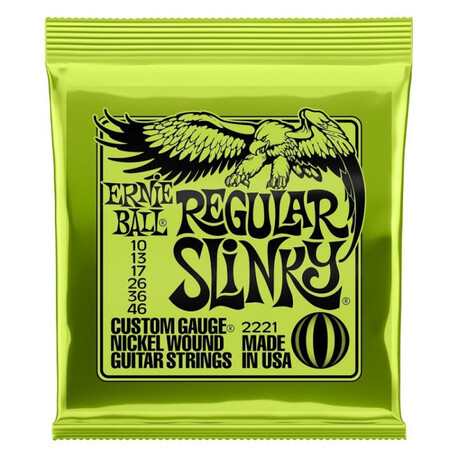 ERNIE BALL Juego Eléctrica Slinky 2221 (10-46)