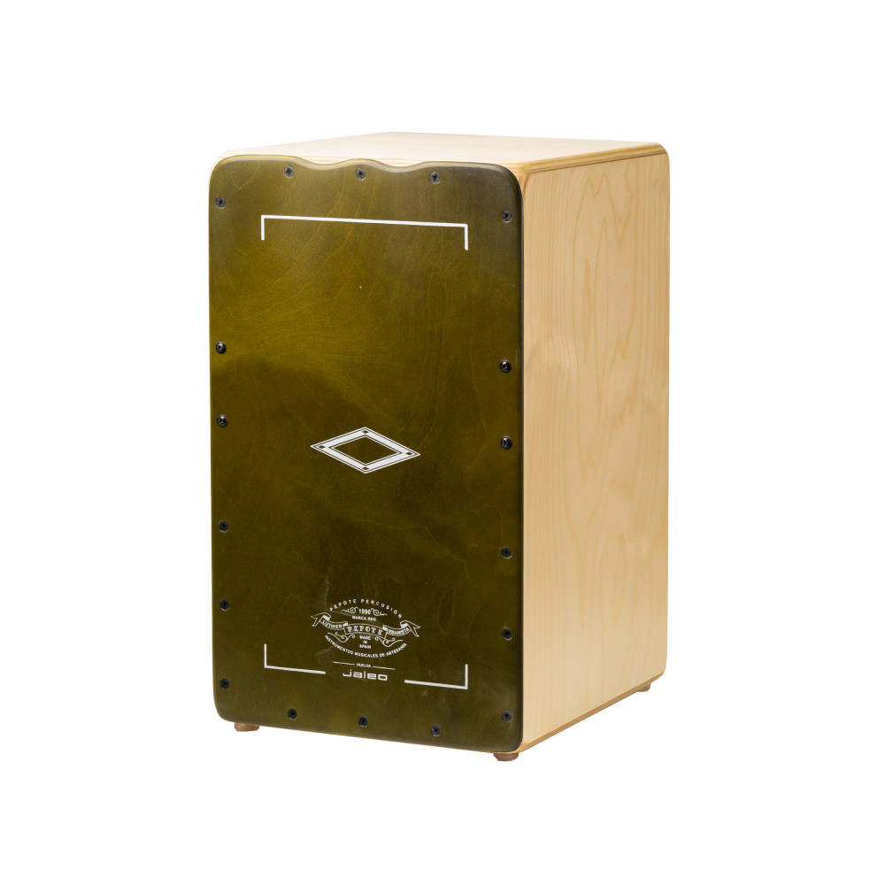 PEPOTE Cajón Flamenco Jaleo Tapa Verde
