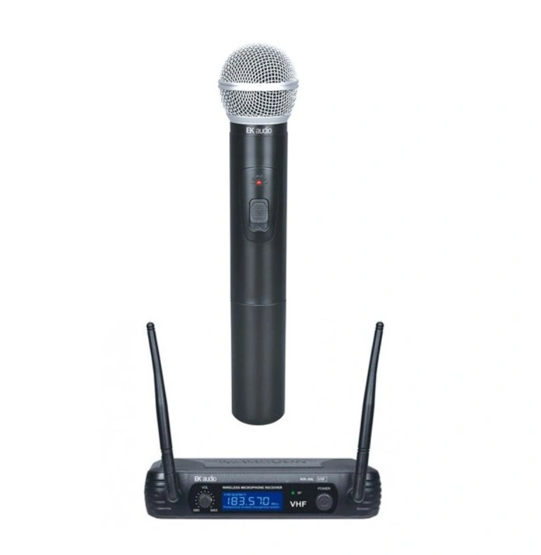 EK AUDIO MICRÓFONO INALÁMBRICO DE MANO EK VHF WR69L