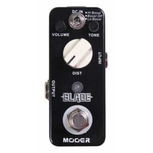 MICRO SERIES. MOOER Pedal de distorsion BLADE HEAVY METAL DISTORTION.