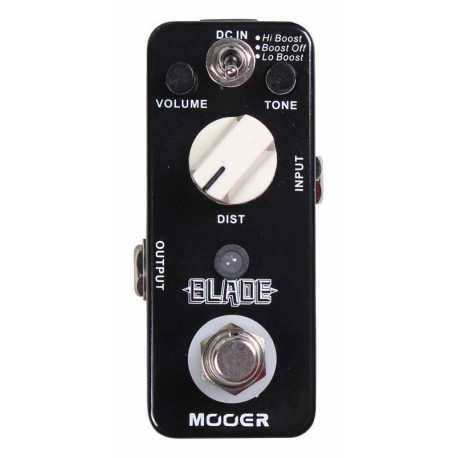 MICRO SERIES. MOOER Pedal de distorsion BLADE HEAVY METAL DISTORTION.
