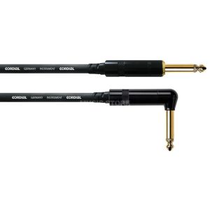 CORDIAL CABLE DE INSTRUMENTO JACK-JACK RECTO/ACODADO DE 3M