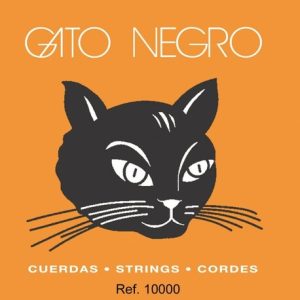 GATO NEGRO CUERDA 3ª (SOL)  NYLON BLANCO