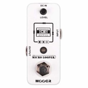 MOOER Pedal de fraseo/looping MICRO LOOPER RECORDING.