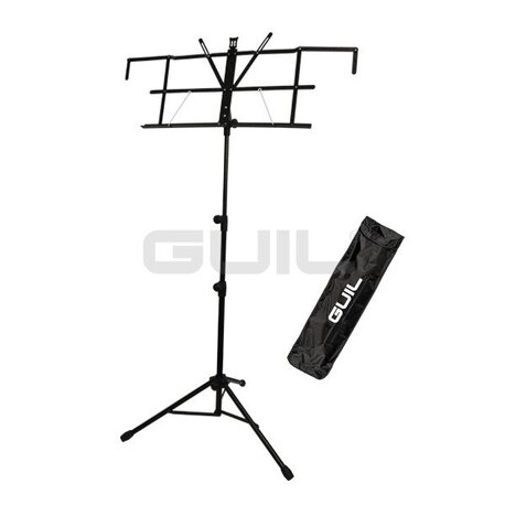 GUIL AT-02 Atril plegable con funda de nylon (gran estabilidad)