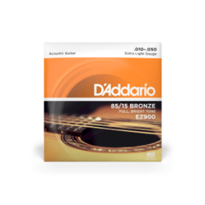 D´ADDARIO EZ900. Cuerdas para guitarra acústica de bronce 85/15, calibre extrafino, 10-50