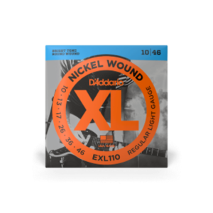 D´ADDARIO EXL110. Entorchado de níquel, calibre regular fino, 10-46
