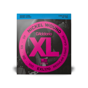D´ADDARIO EXL170. Para bajo de entorchado de níquel, calibre fino, 45-100, escala larga