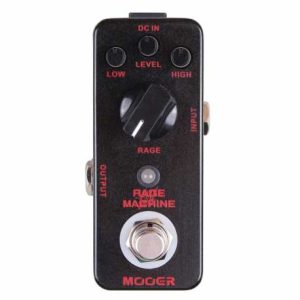 MOOER Pedal de distorsion RAGE MACHINE METAL DISTORTION.