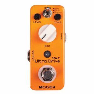 MOOER Pedal de distorsion ULTRA DRIVE MKII DISTORTION.