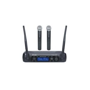 EK DOS MICRÓFONOS INALÁMBRICOS DE MANO VHF WR69LD