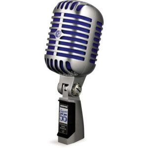 SHURE Micrófono Dinámico Vocal Clásico años 50' SUPER 55