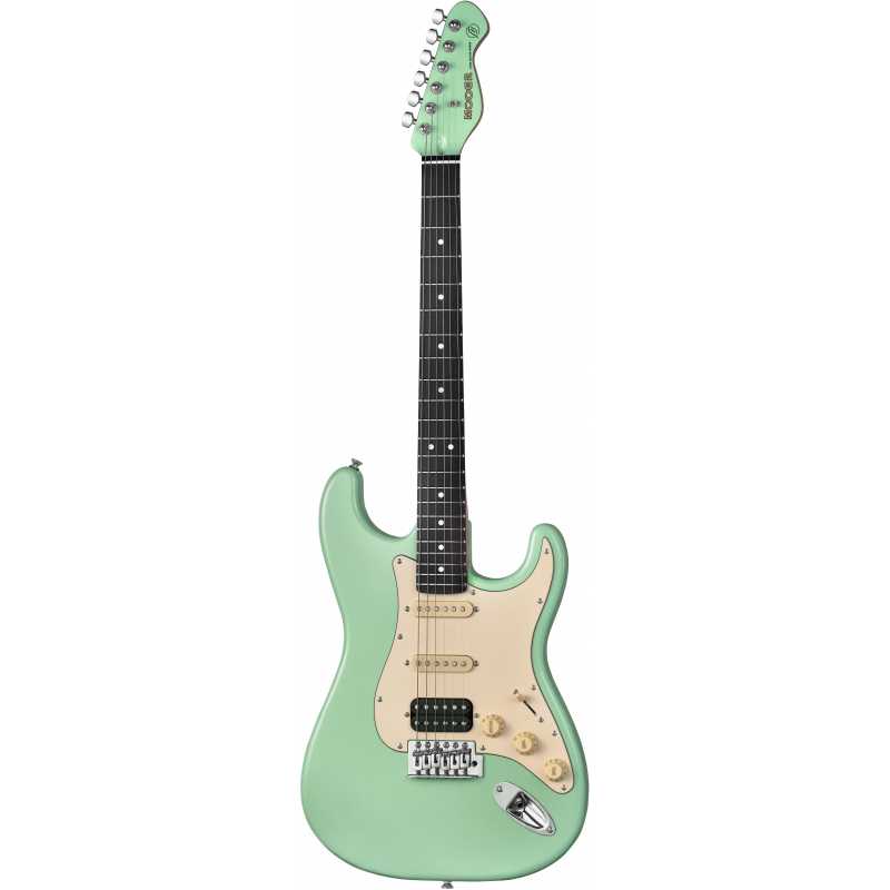 MOOER Guitarra electrica MSC10 PRO SURF GREEN.