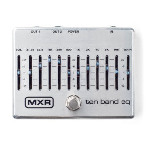 MXR® ECUALIZADOR DE DIEZ BANDAS
