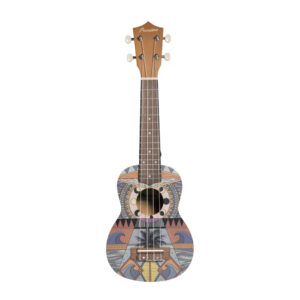 BAMBOO Ukelele Soprano B1E-EC Eclipse