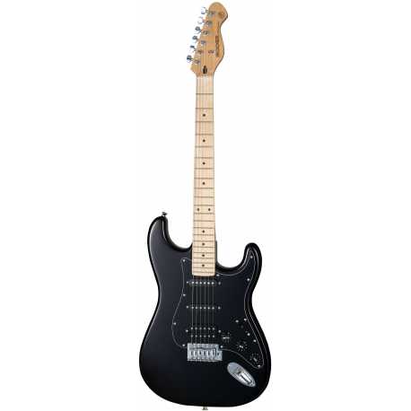 MOOER Guitarra electrica cuerpo macizo MSC11 PRO BLACK.