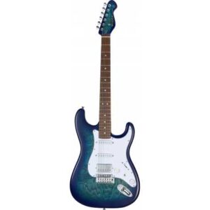 MOOER Guitarra electrica con usb/midi integrado MSC20 PRO OCEAN BLUE .