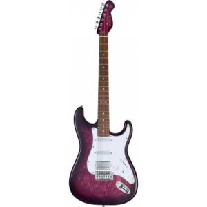 MOOER Guitarra electrica con usb/midi integrado MSC20 PRO PRUNE PURPLE.