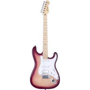 MOOER Guitarra electrica cuerpo macizo MSC30 PRO ROSE PURPLE.