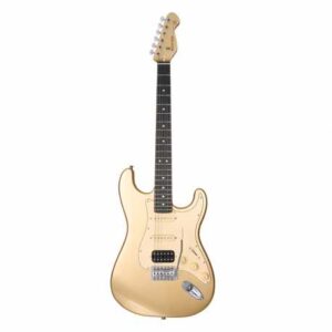 MOOER Guitarra electrica cuerpo macizo MSC10 ELITE GOLD.