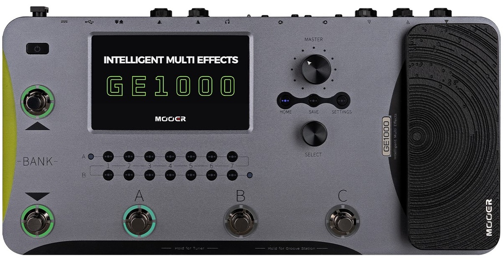 MOOER PEDALERA MULTI-EFECTOS DE SUELO PARA GUITARRA GE1000