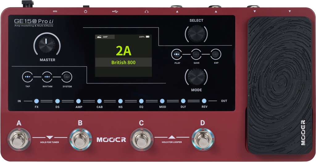 MOOER GE150 Pro Li